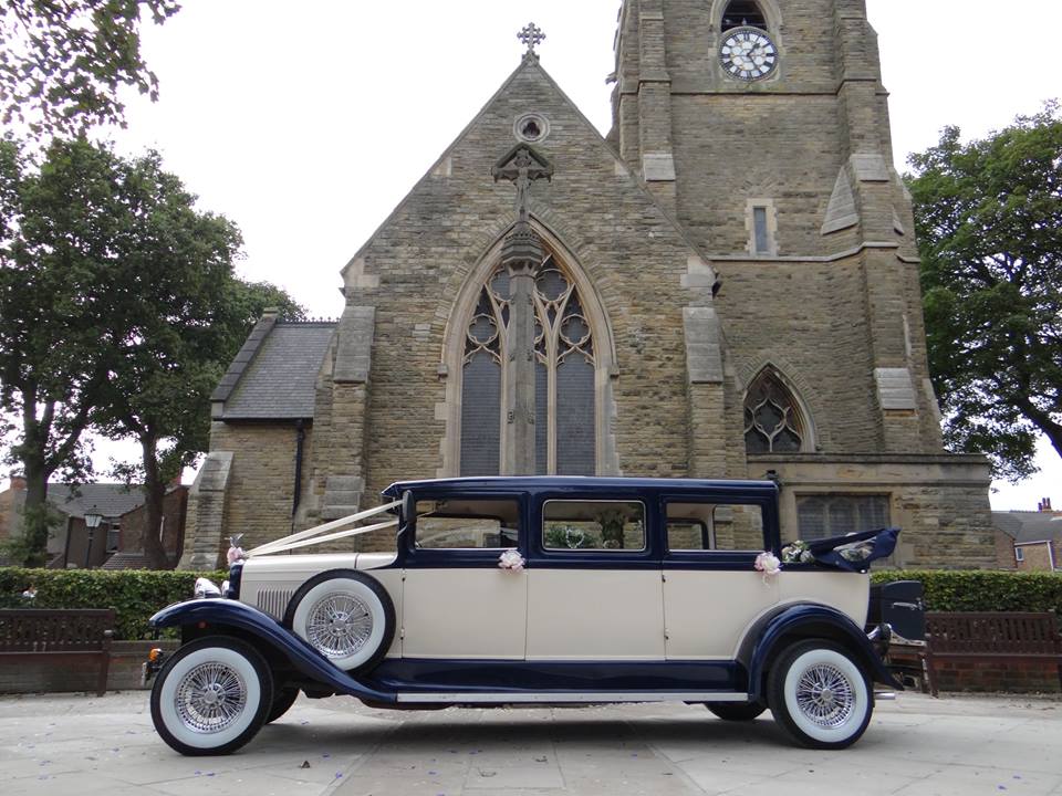 Select Limos Harvey our 1930 style 7 passenger wedding car