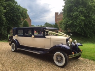 Select Limos  Harvey our 7 passenger 1930’s style wedding car