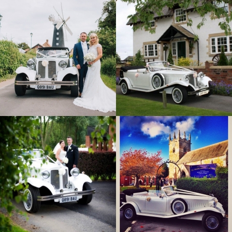 Select Limos white vintage style Beauford